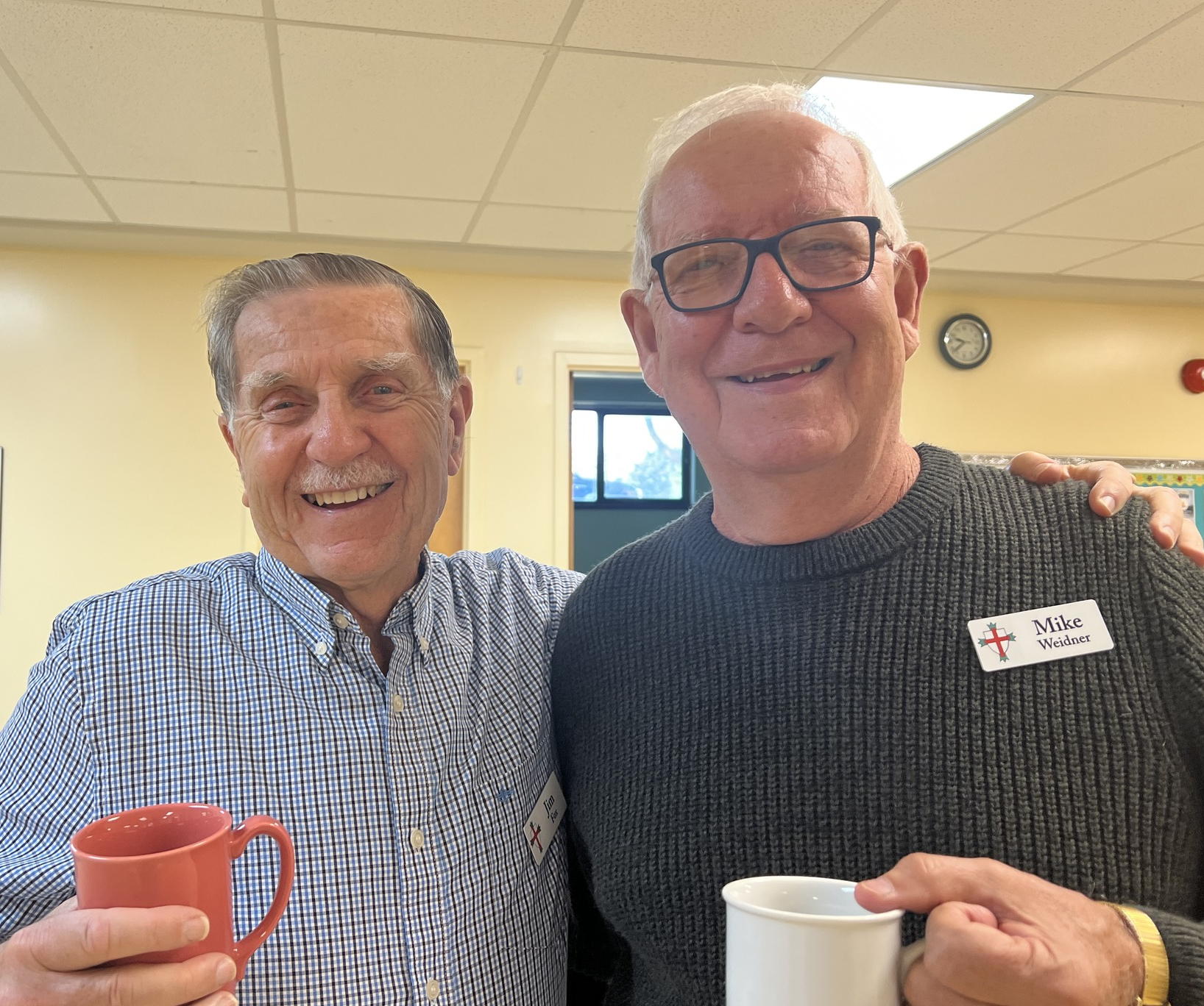 Jim & Mike at Coffee